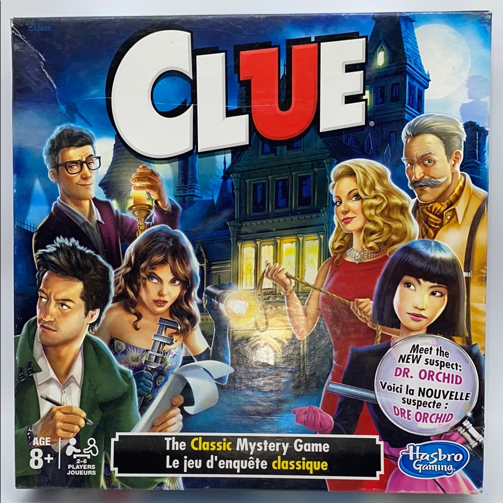 Clue The Classic Mystery Board Game Hasbro
